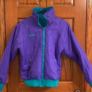 VINTAGE 80s COLUMBIA SKI JACKET [REVERSIBLE]